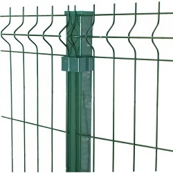 Metal Fence Panels 3D (Zn+RAL6005)