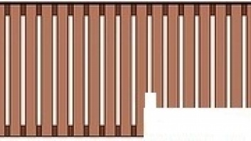 Wooden fence 7