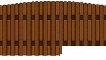 Wooden fence 11