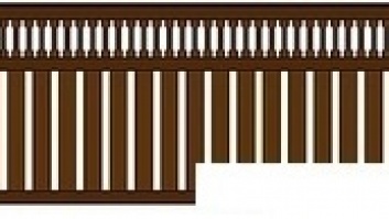 Wooden fence 14