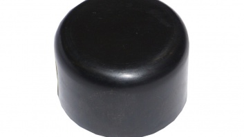 Round post cap