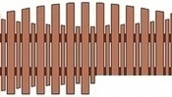 Wooden fence 1