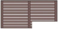Wooden fence 3