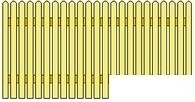 Wooden fence 13